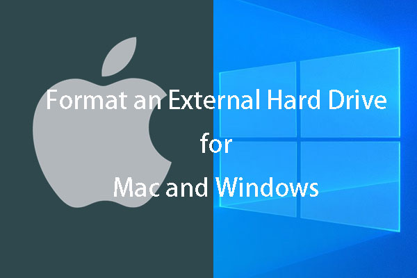 reformat on mac for windows and mac